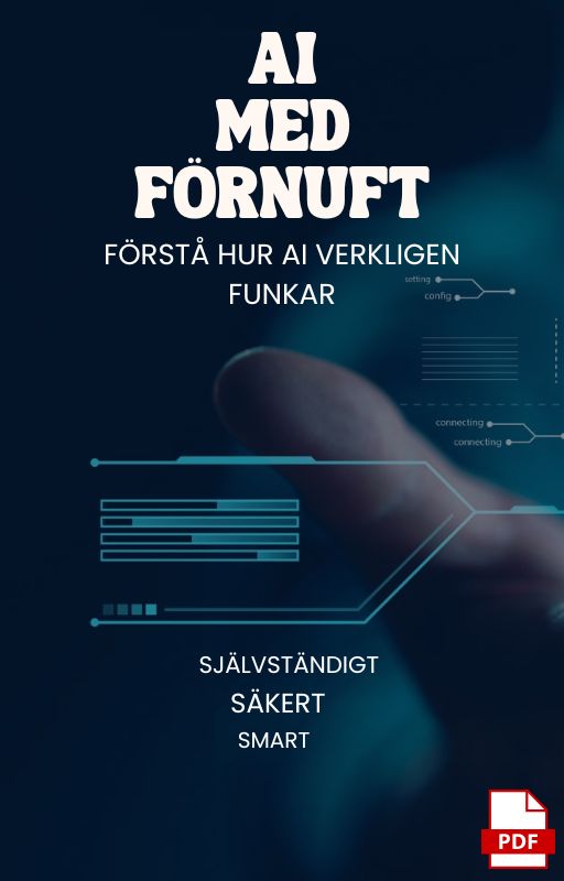 AI med Förnuft – Använd AI Smart, Säkert och Självständigt